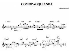 Comopaoquianda tratto dal CD Duodegradabile di Andrea Menafra